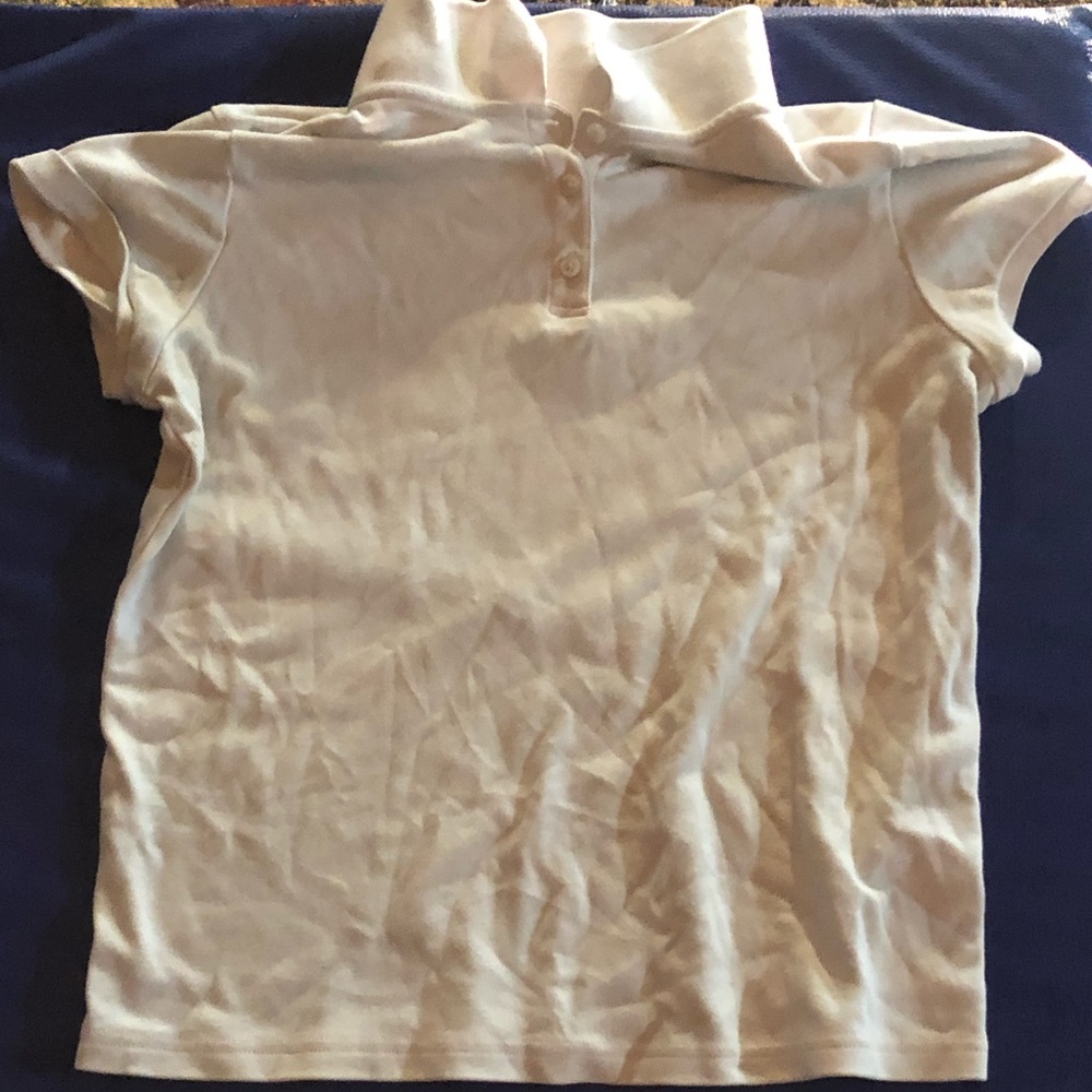 white collared shirt from george size XXL